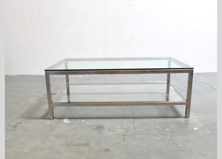 Traverse Glass Cocktail Table